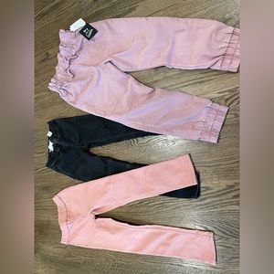 Girls pants size 6 and 6x , Jeggings (skinny jean style) and pants